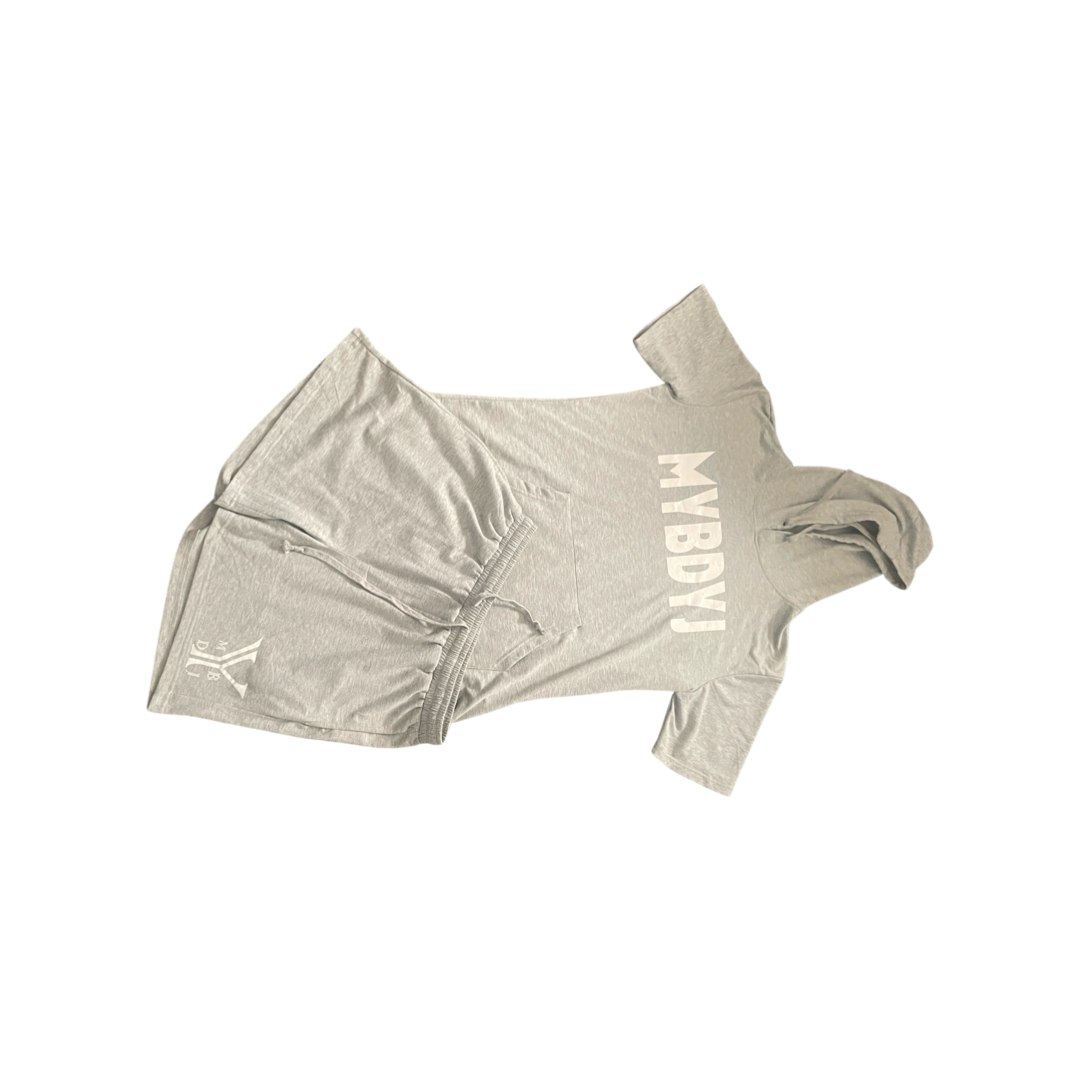 Grey sweatsuit
